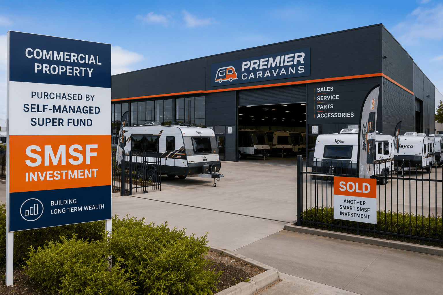 commercial caravan property sold