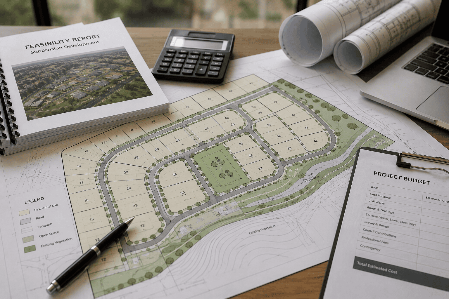 Subdivision plans & finance
